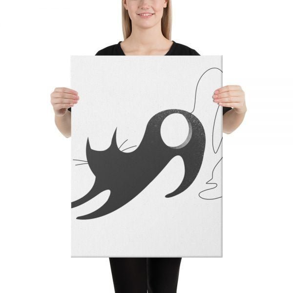 Airhead: Third of the Cats Canvas (in) - Image 3
