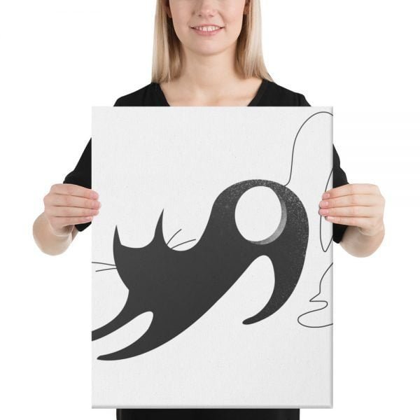 Airhead: Third of the Cats Canvas (in) - Image 2