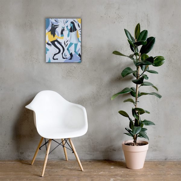 Animal Party Canvas (in) - Image 2