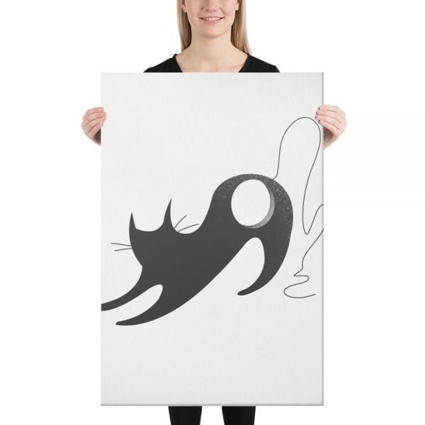 Airhead: Third of the Cats Canvas (in) - Image 4