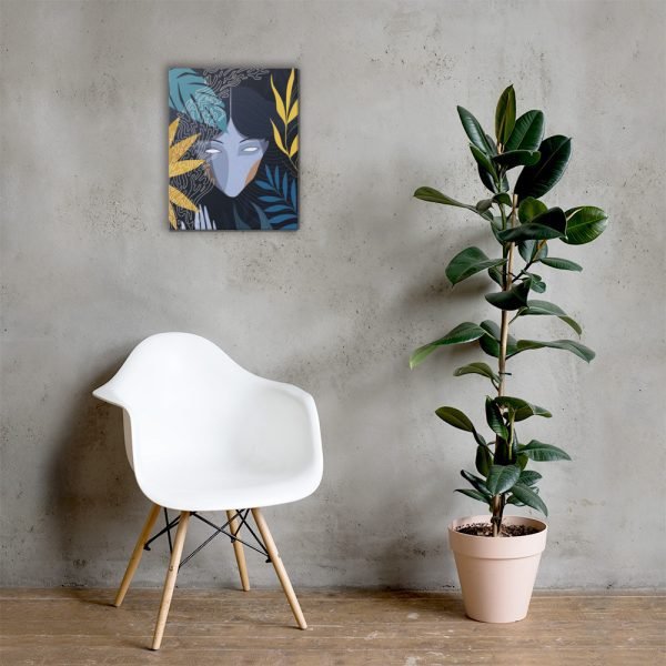 Face of Nature Canvas (in) - Image 2
