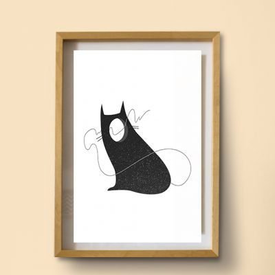 First of Cats - Behemoth illustration , wall art, poster