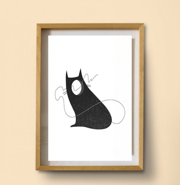 First of Cats - Behemoth illustration , wall art, poster